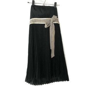 The Limited Event Sz2 Black Strapless Empire Waist